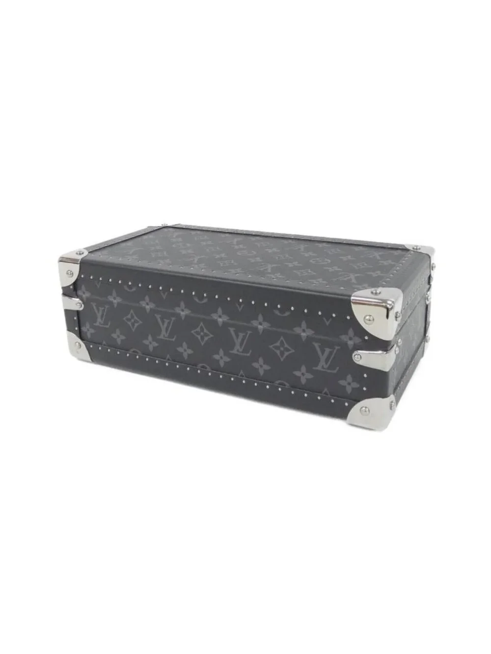 Louis Vuitton Monogram Eclipse Coffret 8 Montre Watch Case